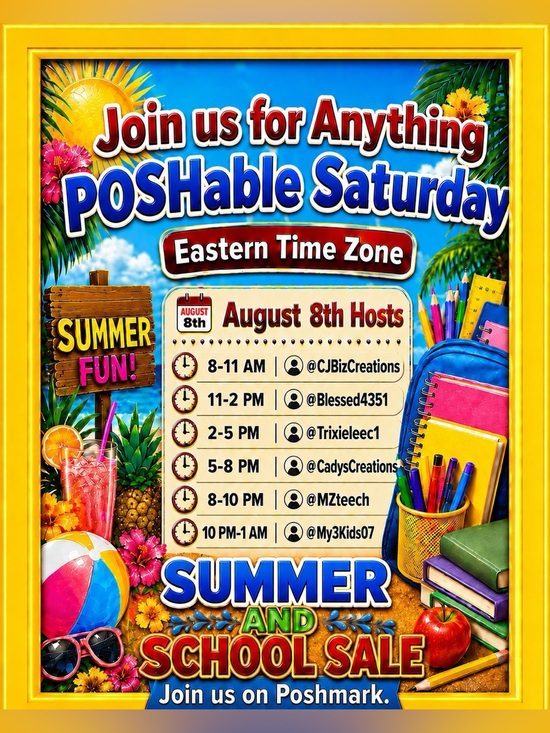 Other - Cadyscreations is LIVE with Anything POSHable!